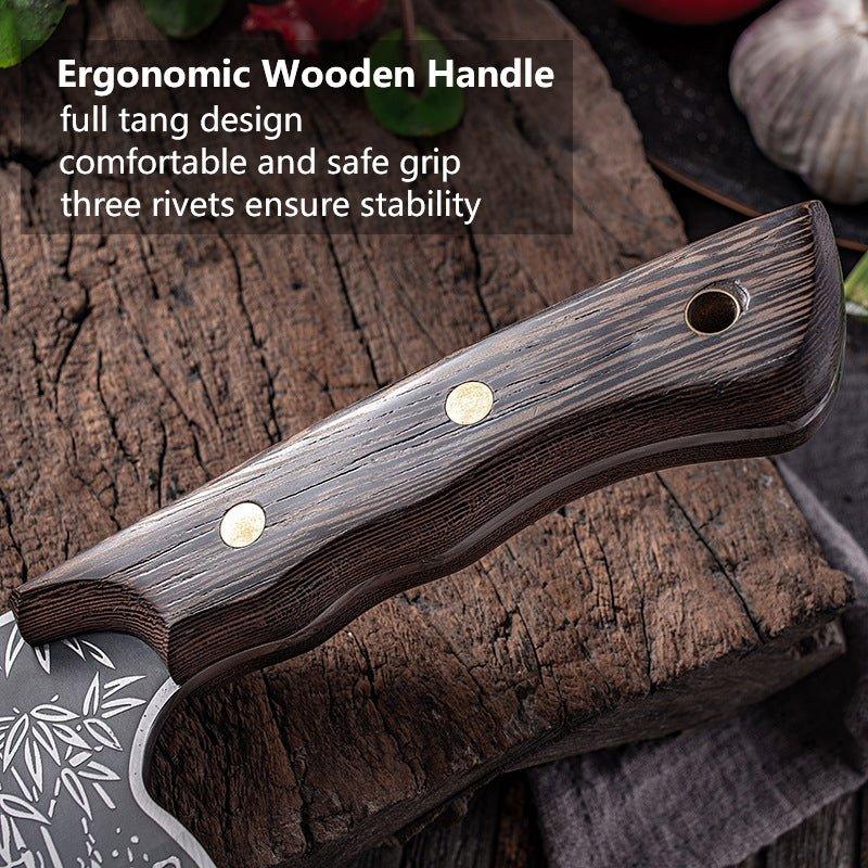 重型肉类砍刀 8英寸手工锻造屠刀