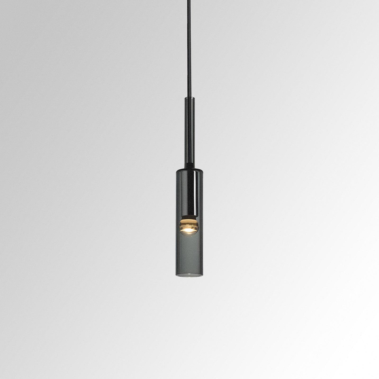 Helias | Tamno stakleni viseći luster