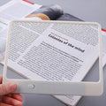 Lente d'ingrandimento per lettura con luce LED
