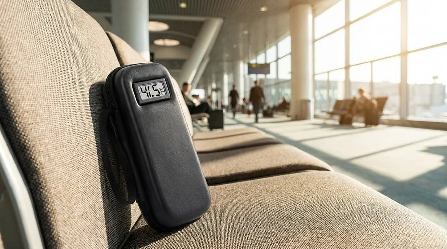 Insulin Cooling Travel Case with Temperature Display