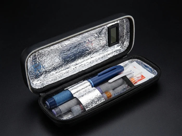 Insulin Cooling Travel Case with Temperature Display