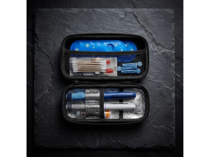 Insulin Cooling Travel Case with Temperature Display