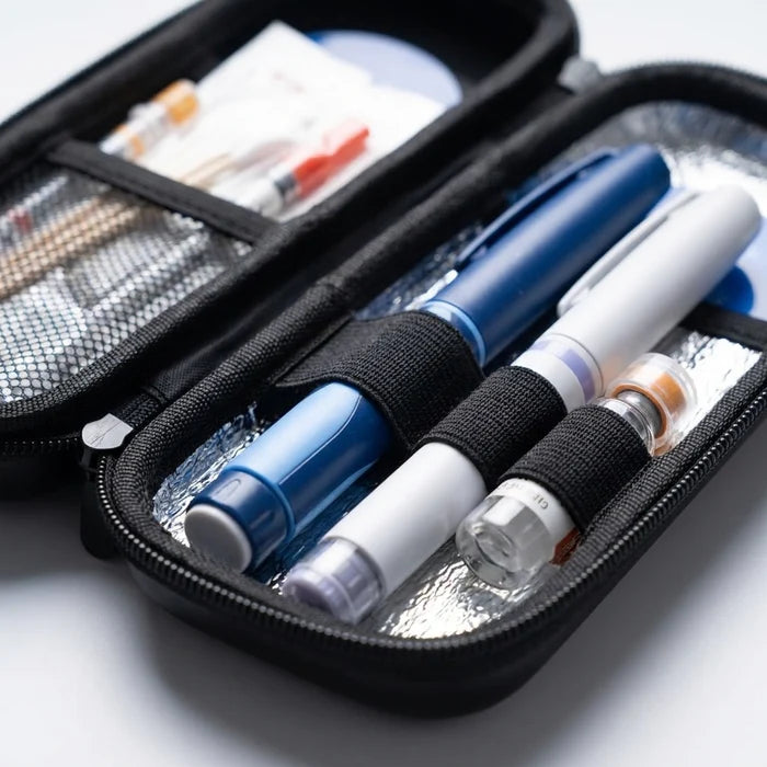 Insulin Cooling Travel Case with Temperature Display