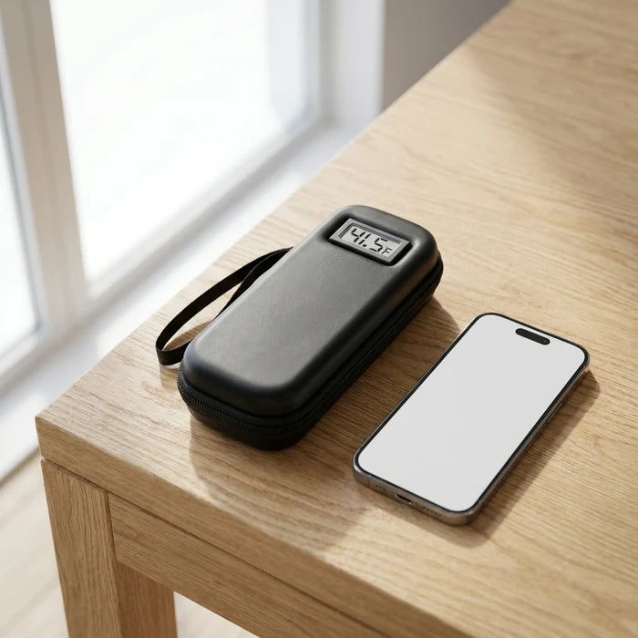 Insulin Cooling Travel Case with Temperature Display