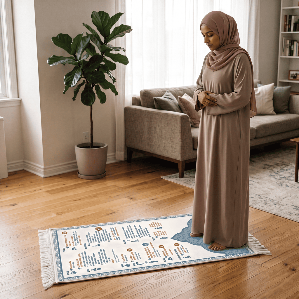 Step-by-Step Phonetic Padded Prayer Mat