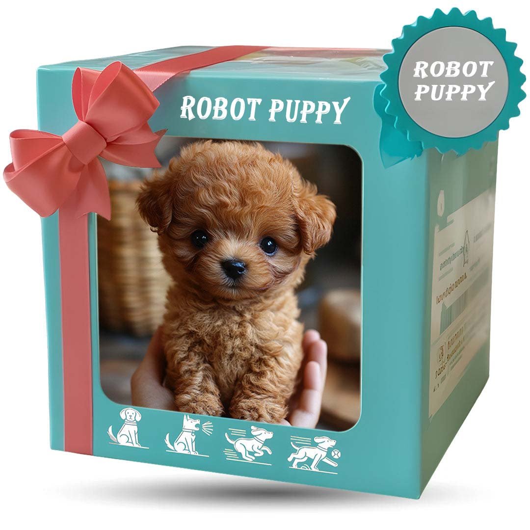 WarmPup Cucciolo Robot Intelligente Cane Regalo Ideale per Bambini e Anziani