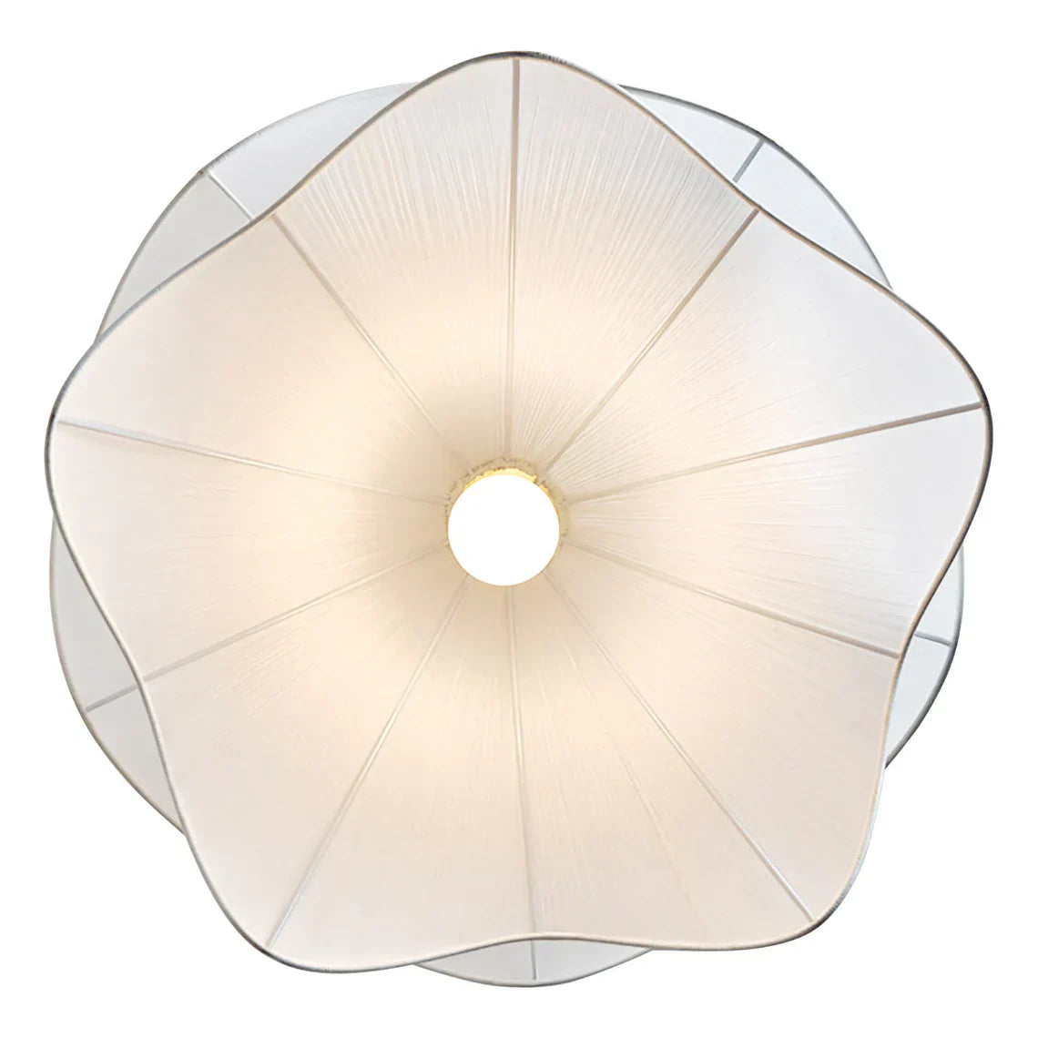 フレンチファブリックフラワーシャンデリア