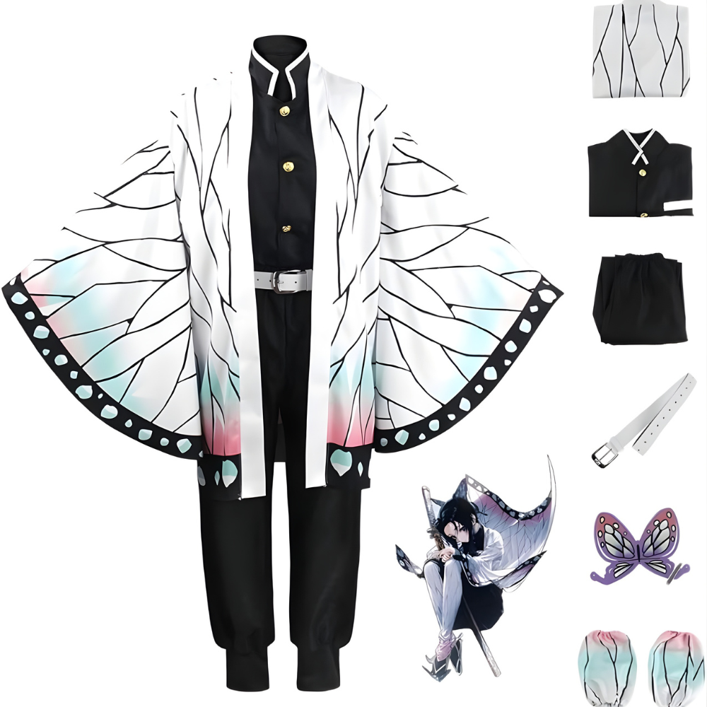 Anime kimono cosplay-kostyme sett