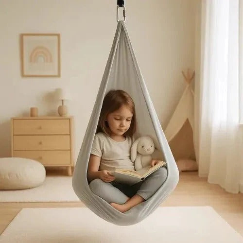 CalmNest All-in-One Sinnes-Schaukel für Innen- und Außenbereich