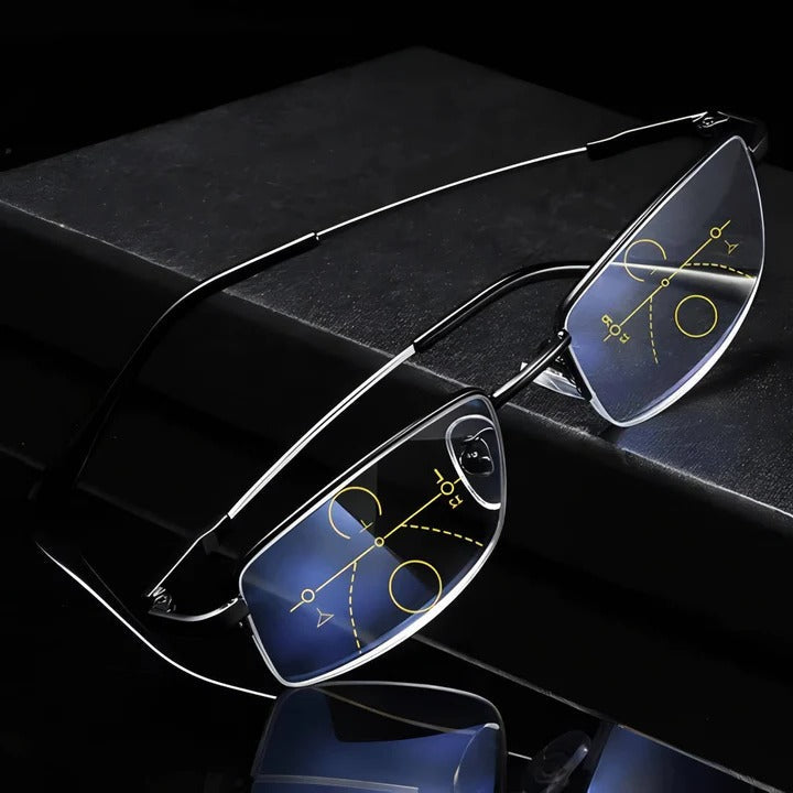 Occhiali da Lettura Progressivi Intelligenti NovaSight con Protezione dalla Luce Blu e UV