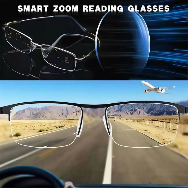 Occhiali da Lettura Progressivi Intelligenti NovaSight con Protezione dalla Luce Blu e UV