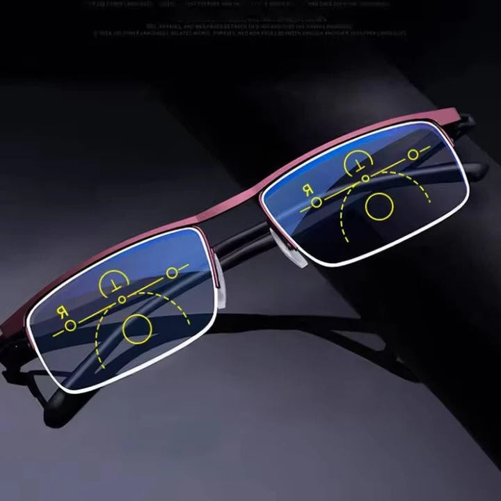 Occhiali da Lettura Progressivi Intelligenti NovaSight con Protezione dalla Luce Blu e UV