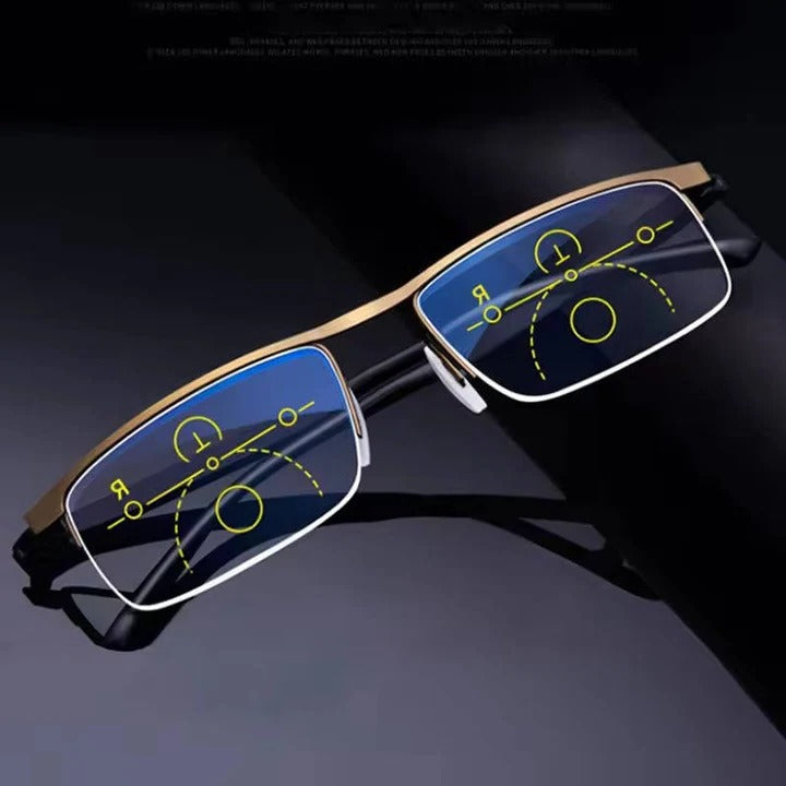 Occhiali da Lettura Progressivi Intelligenti NovaSight con Protezione dalla Luce Blu e UV