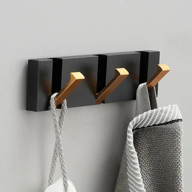 Elegantní nástěnný háček s skládacím designem pro moderní a úsporné uspořádání prostoru