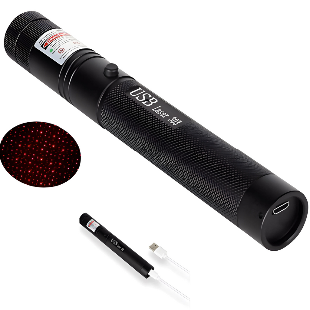 NovaBeam Langstrecken-Laserpointer-Taschenlampe Langstrecken