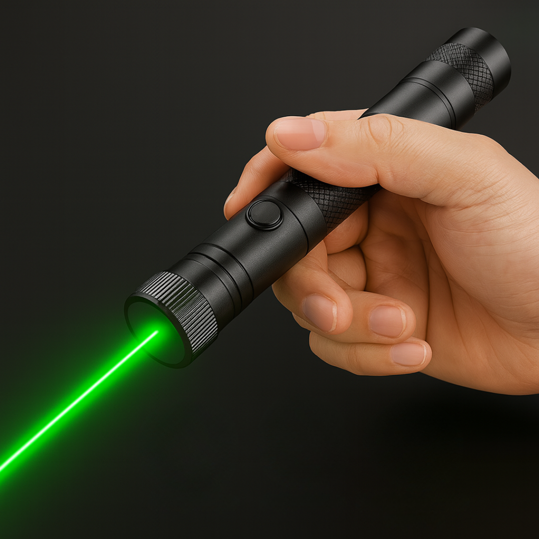 NovaBeam Langstrecken-Laserpointer-Taschenlampe Langstrecken