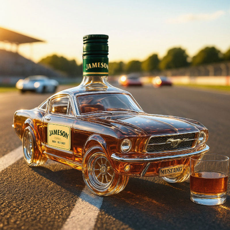 NexaGlass Mustang Bilformet Whiskeykaraffel til Hjemmebaren