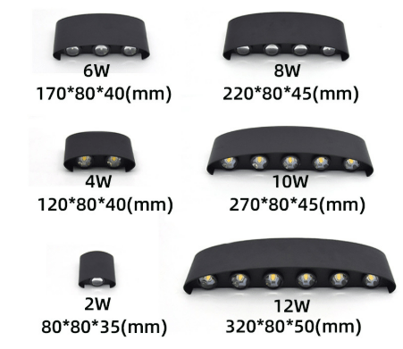 Modern Energy-Efficient Outdoor Wall Light
