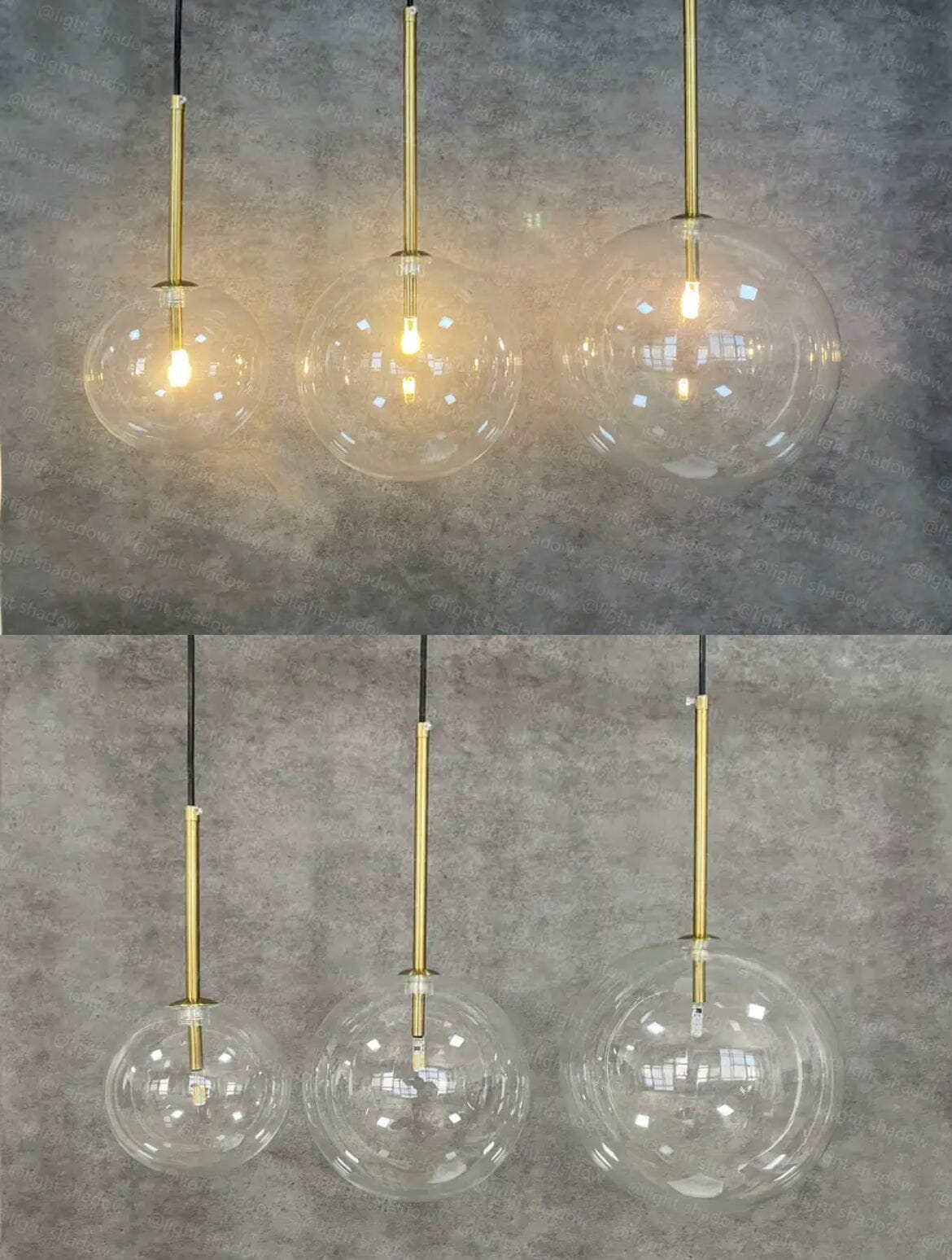 Glass Globe Pendant Lights | Orntli