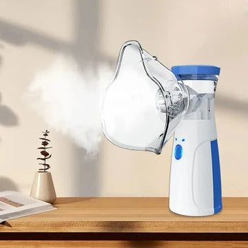 Nebulizer Jaring Mini Mudah Alih Untuk Dewasa dan Kanak-Kanak Kompak