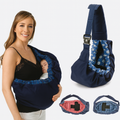 NurtureEase 可调节婴儿背带，舒适且适合哺乳姿势