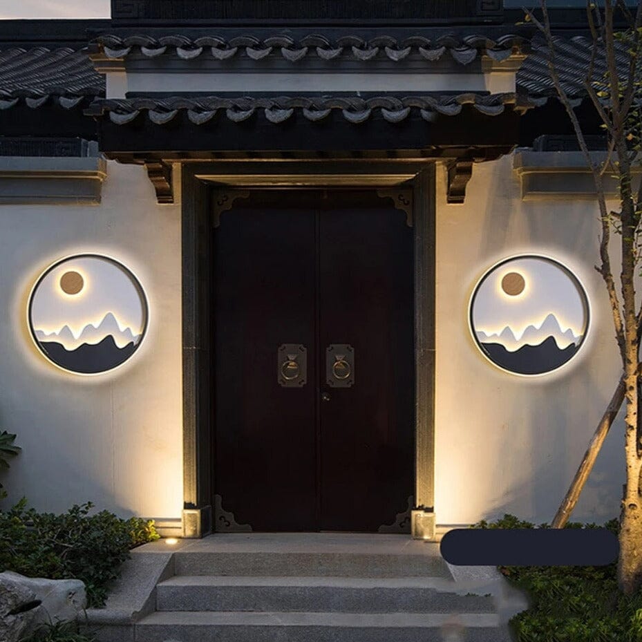 Utomhus Sol Horizon Lampa