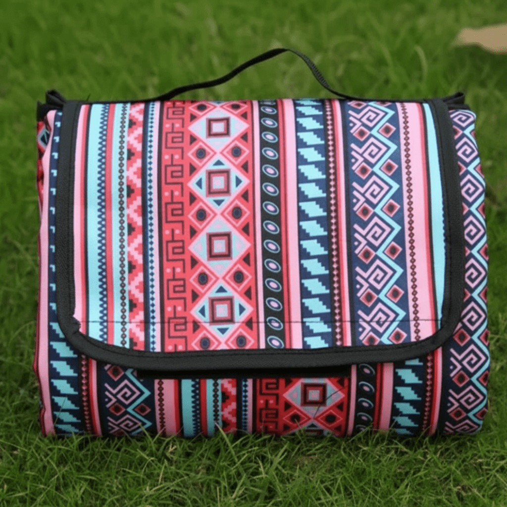 Waterproof Picnic Mat For Camping And Outdoor Comfort Ethnic Style TrailNest