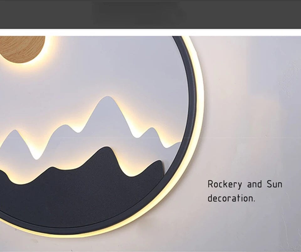 Utomhus Sol Horizon Lampa