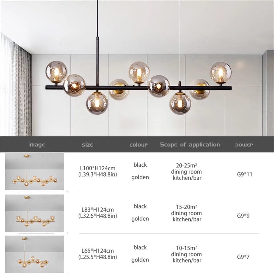 Velora | Lampadario Personalizzabile | Orntli