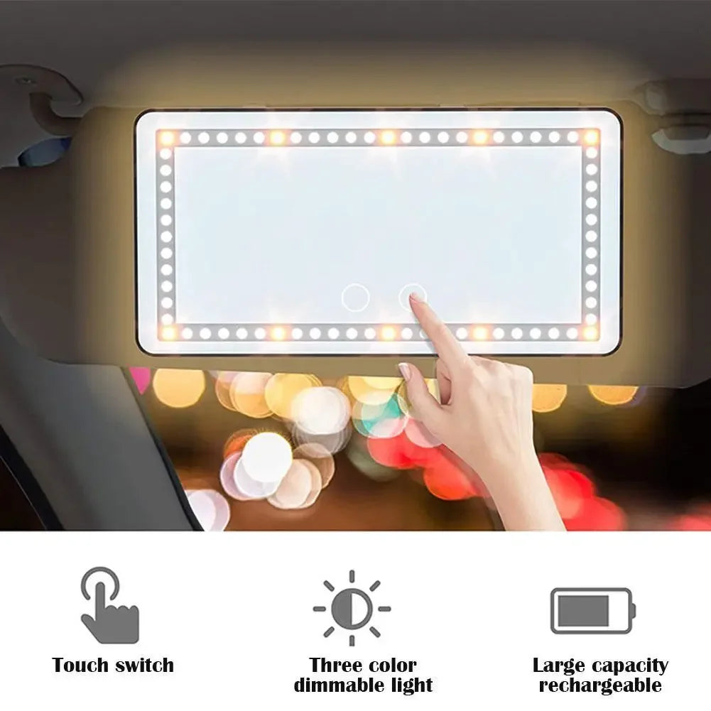 GlamVisor™ - sminkespeil med dimmbare LED-lys