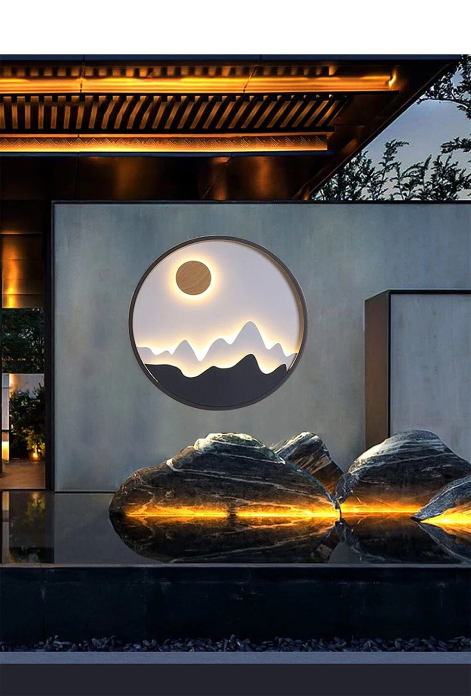 Utomhus Sol Horizon Lampa