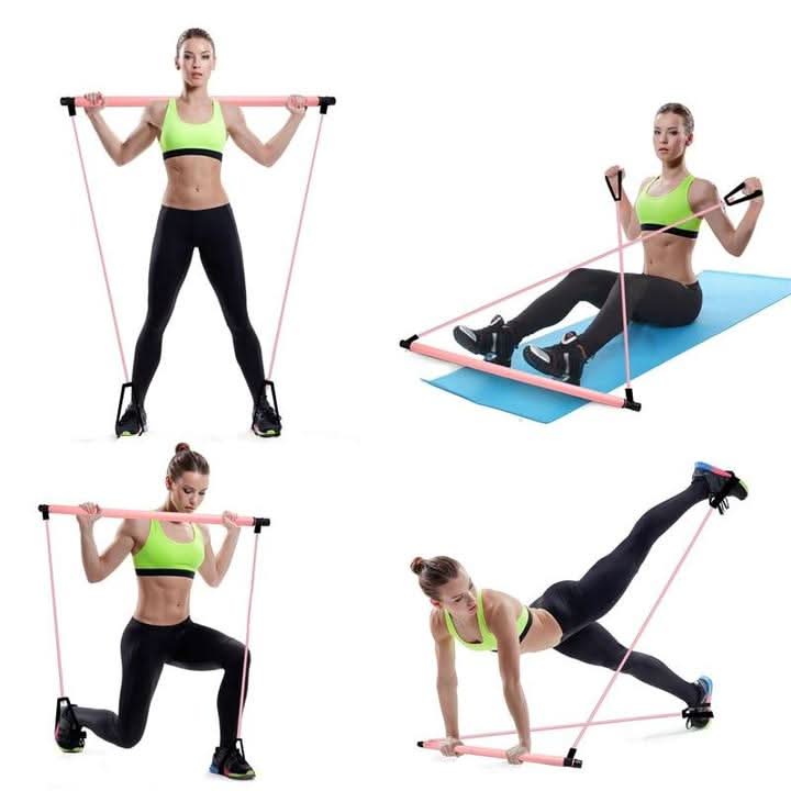 PulseFlex מוט כושר לאימונים ביתיים לפילאטיס ולאימוני כוח ברמה הגבוהה ביותר