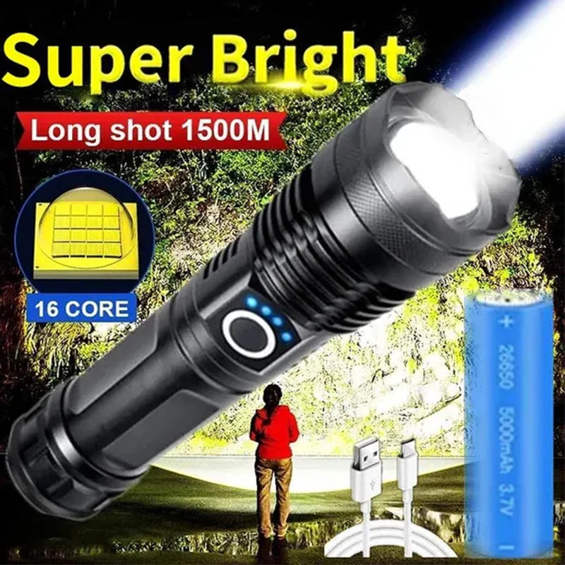 MaxPower™ - LED-es Kemping Zseblámpa