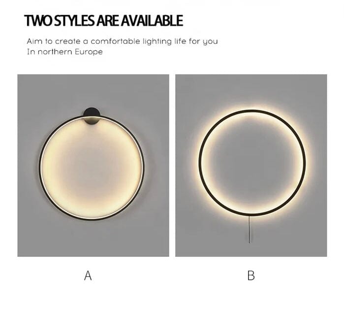 Lunara Round Wall Lamp | Orntli