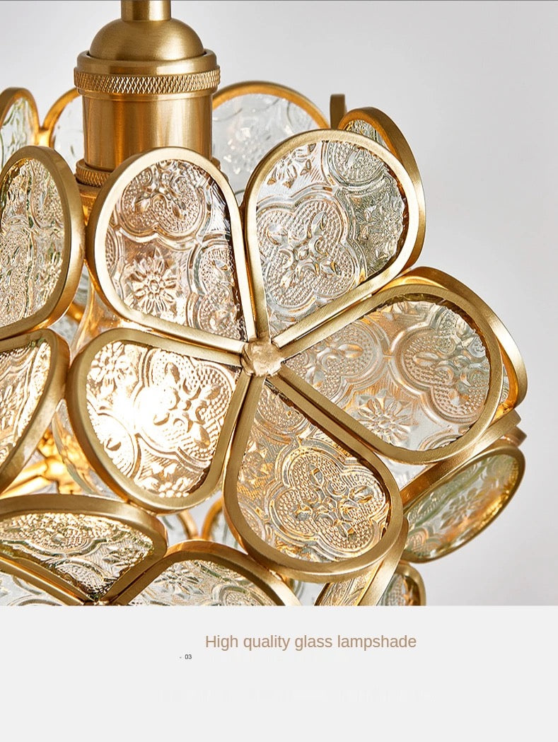 Aurelle | Üveg Virág Medál | Orntli