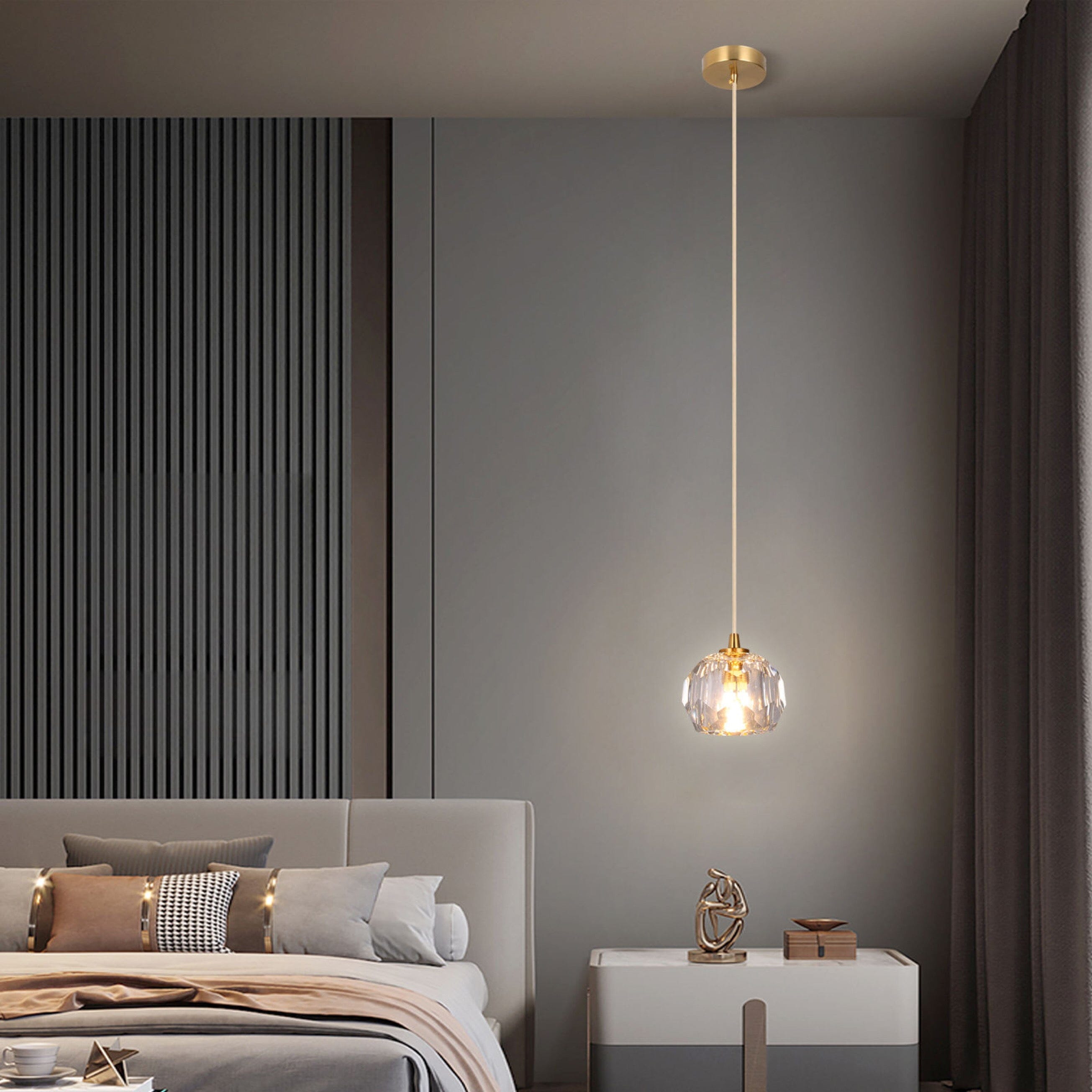 Lampu Gantung Kristal Nordic