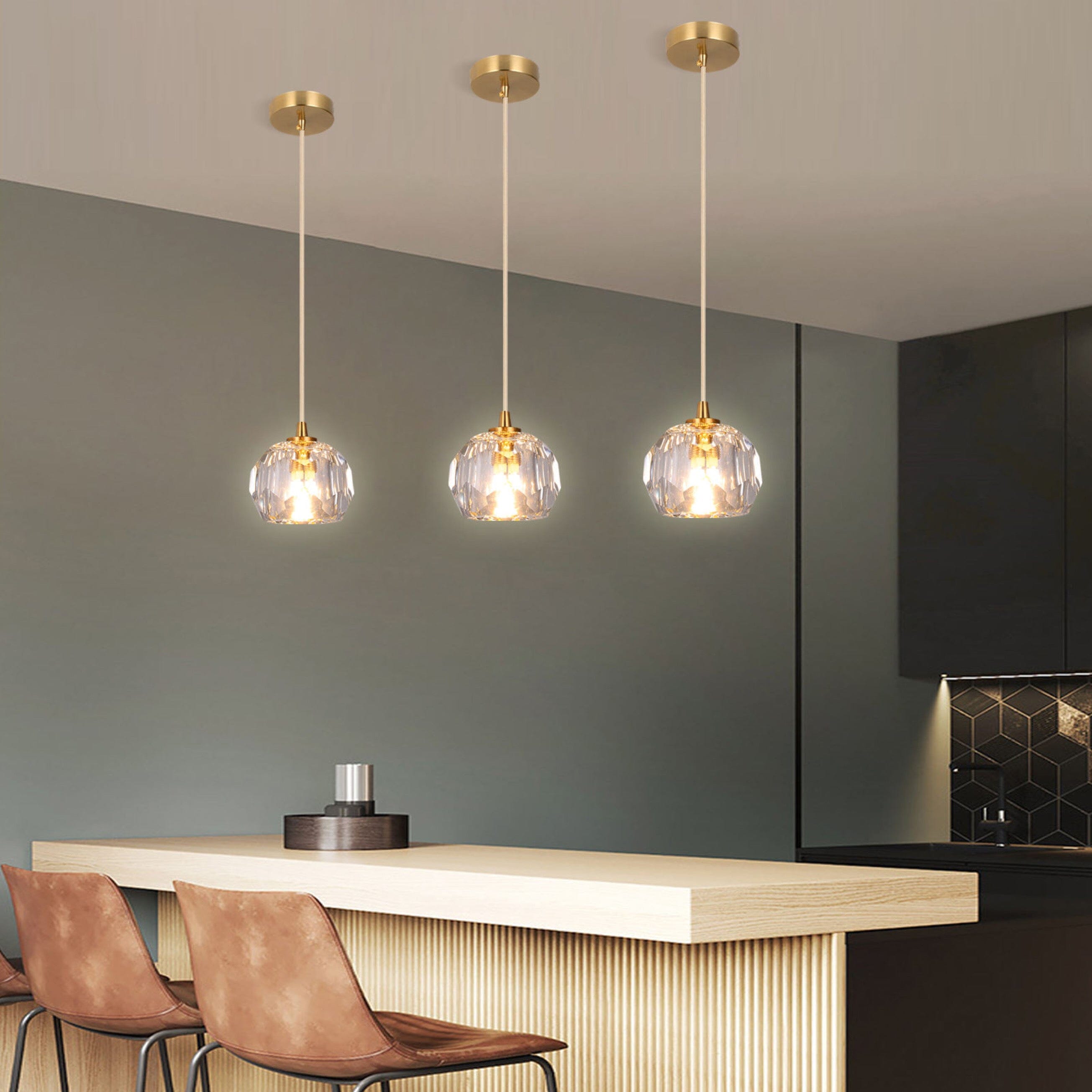 Lampu Gantung Kristal Nordic