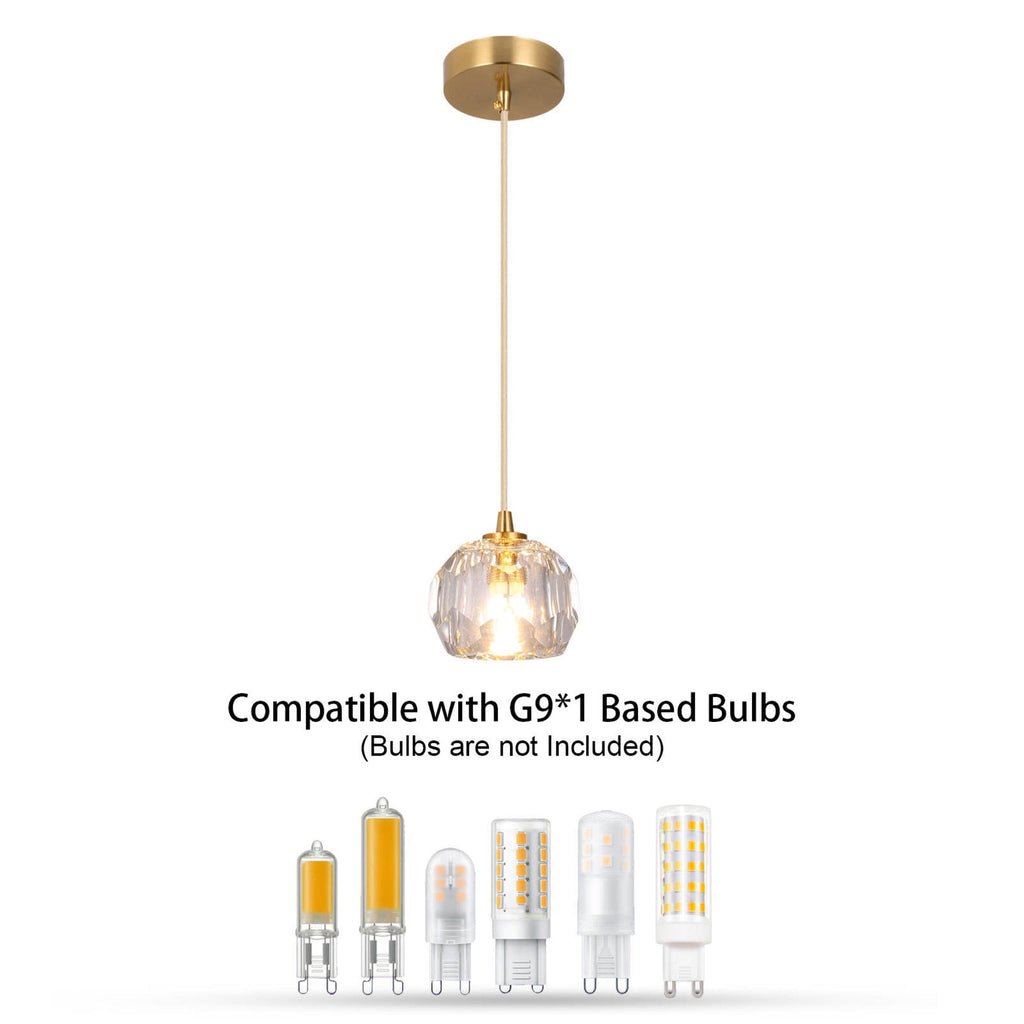 Lampu Gantung Kristal Nordic