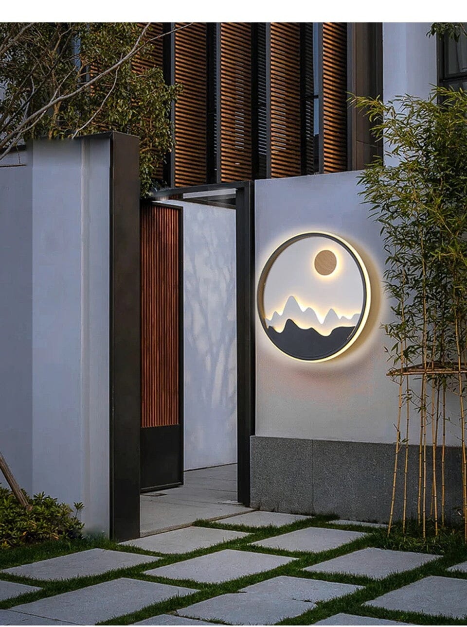 Utomhus Sol Horizon Lampa