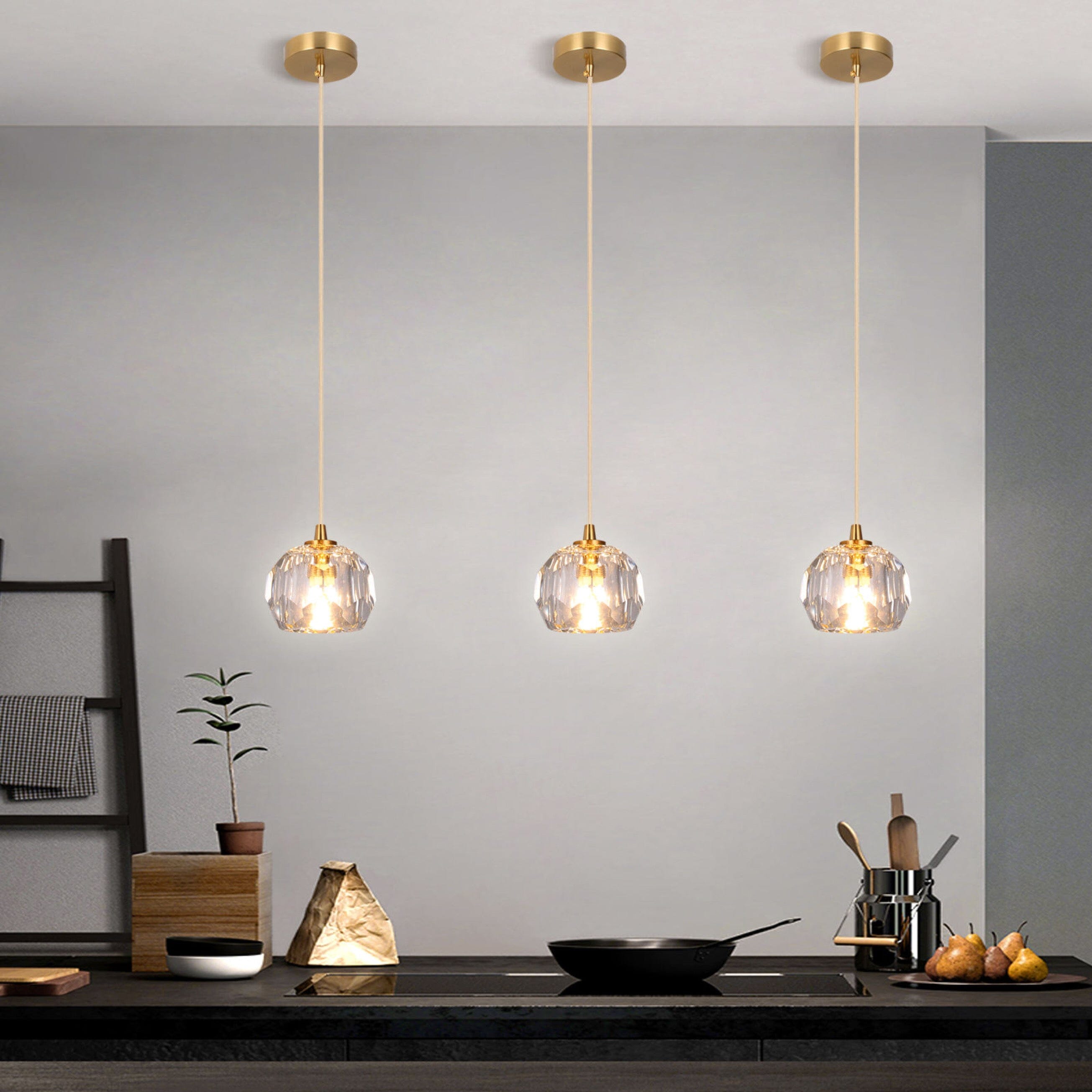 Lampu Gantung Kristal Nordic