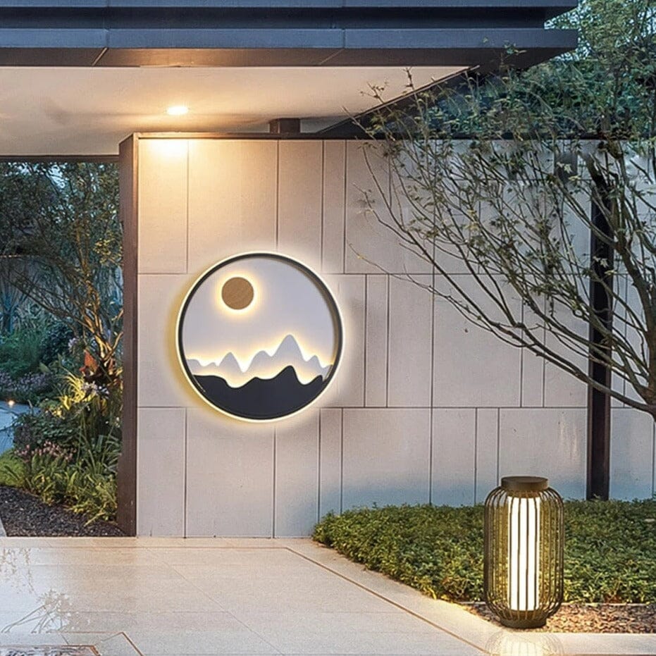 Utomhus Sol Horizon Lampa