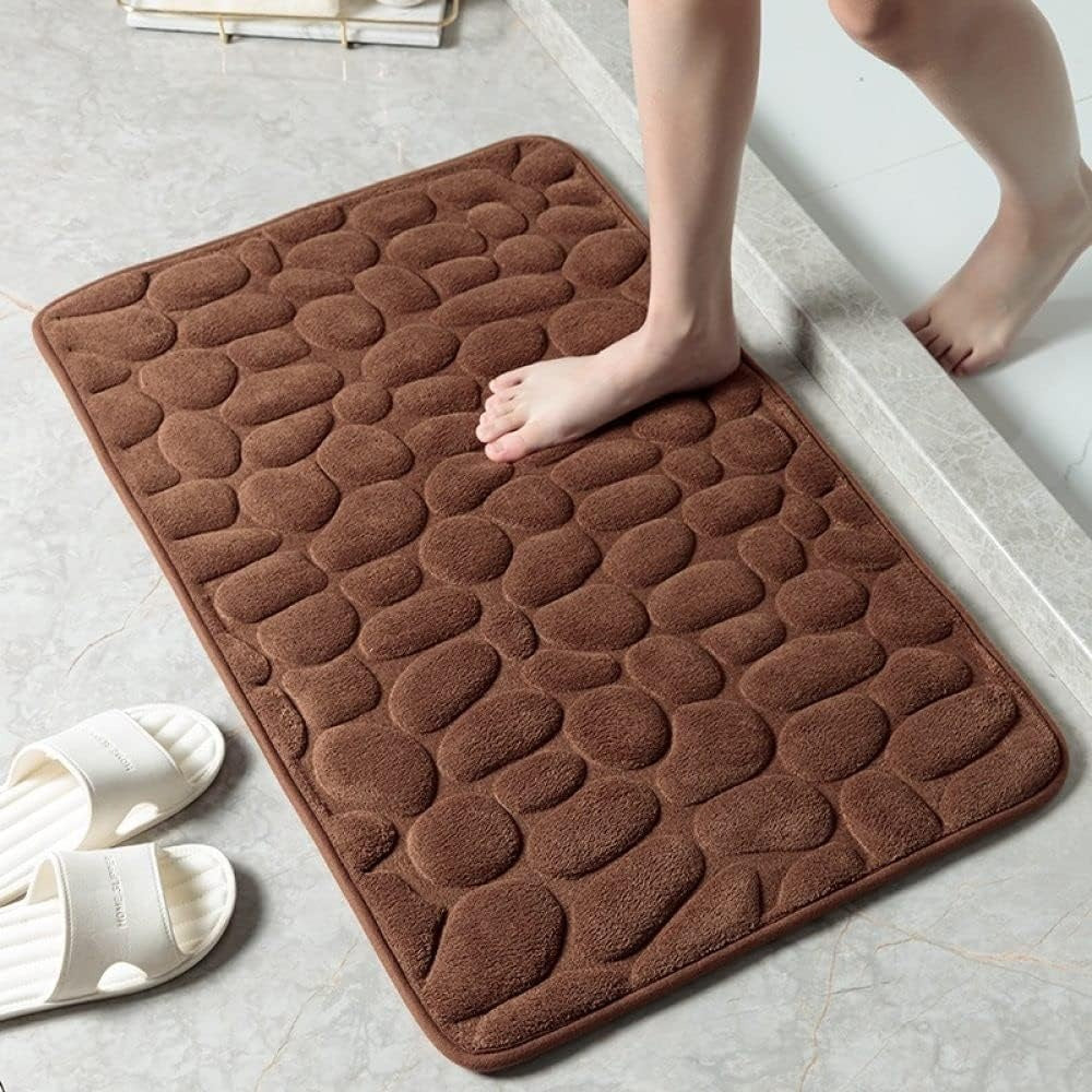 Casa Mat™️ - Tappetino Versatile con Effetto Pietra Acciottolata