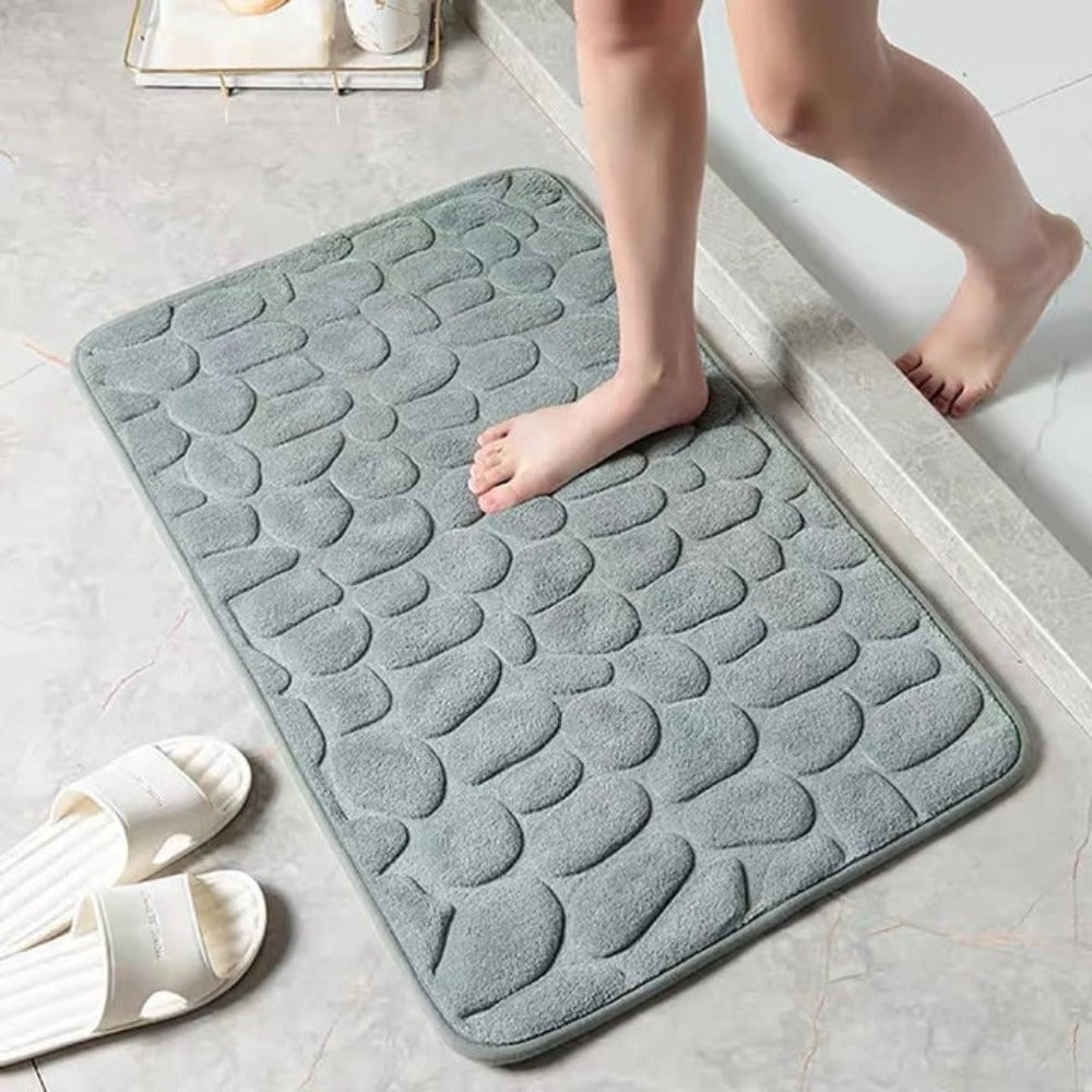 Casa Mat™️ - Tappetino Versatile con Effetto Pietra Acciottolata