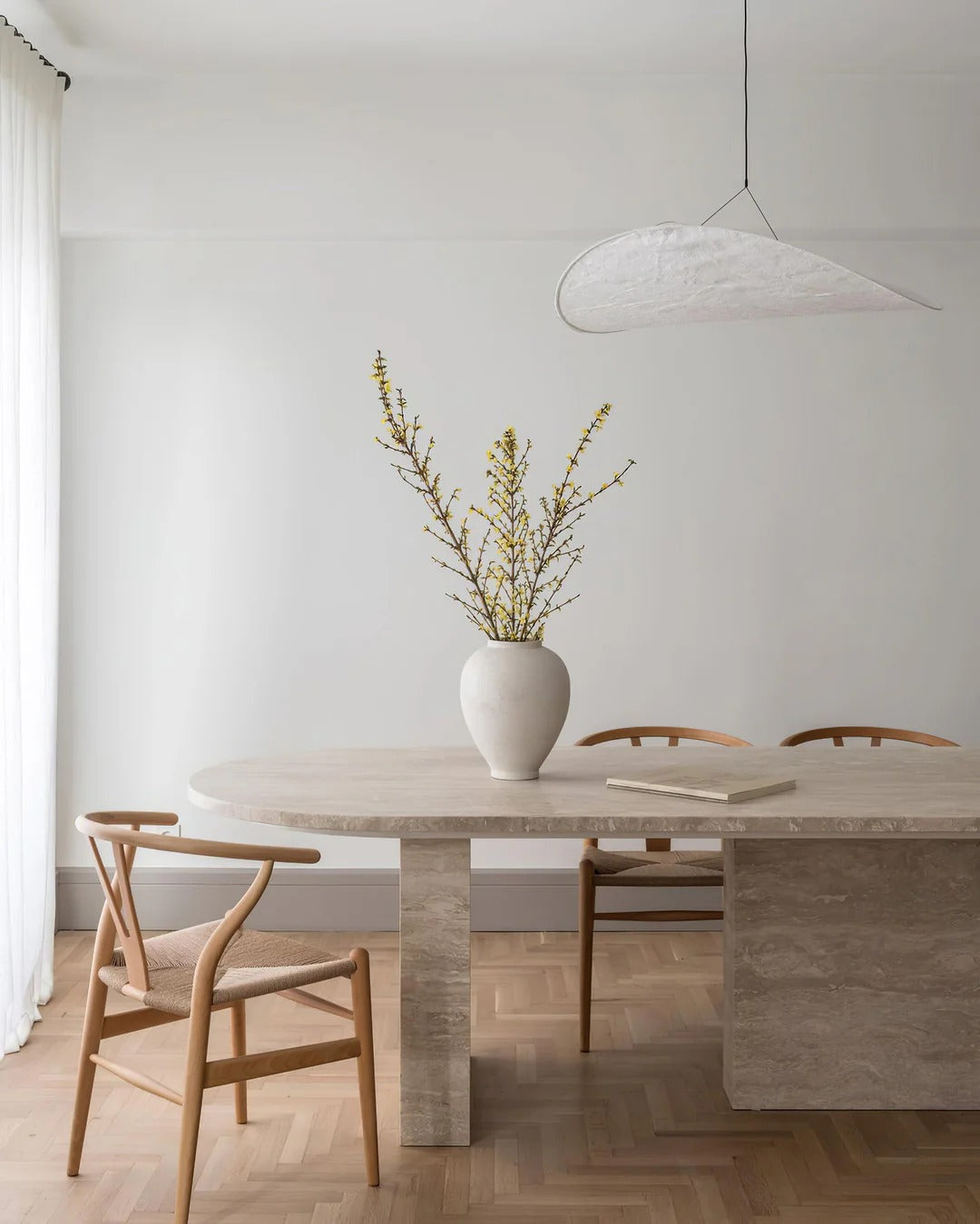 Tense Pendant Light | Potato Chip lamp