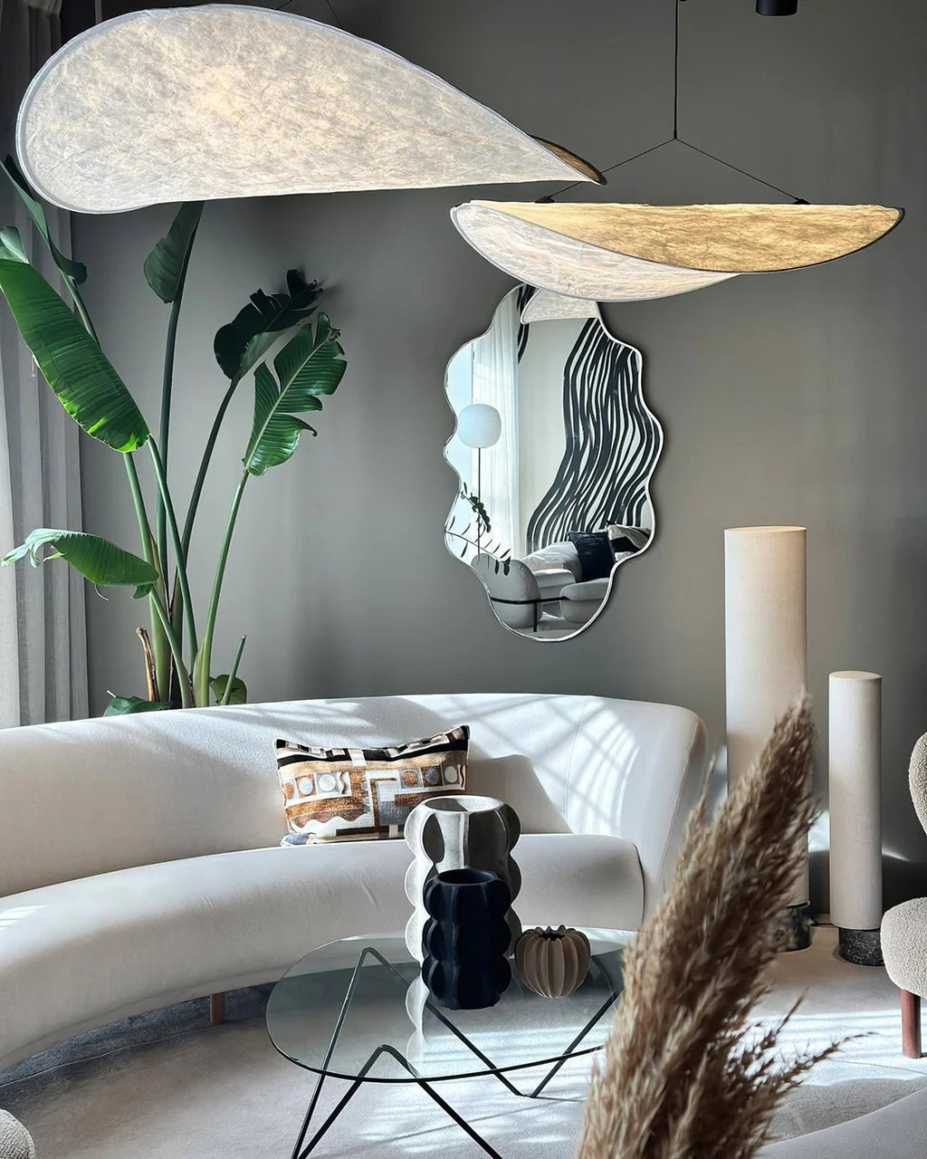 Tense Pendant Light | Potato Chip lamp