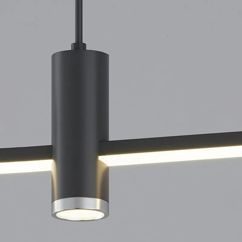 Lampada a sospensione lineare Prym — design moderno minimalista