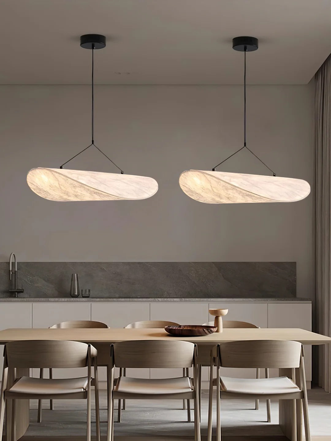 Tense Pendant Light | Potato Chip lamp