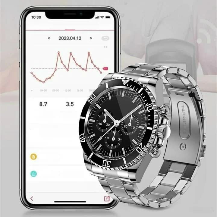 ساعة SummitGuard Pro التكتيكية الذكية مع نظام GPS ومراقبة صحية للأنشطة الخارجية