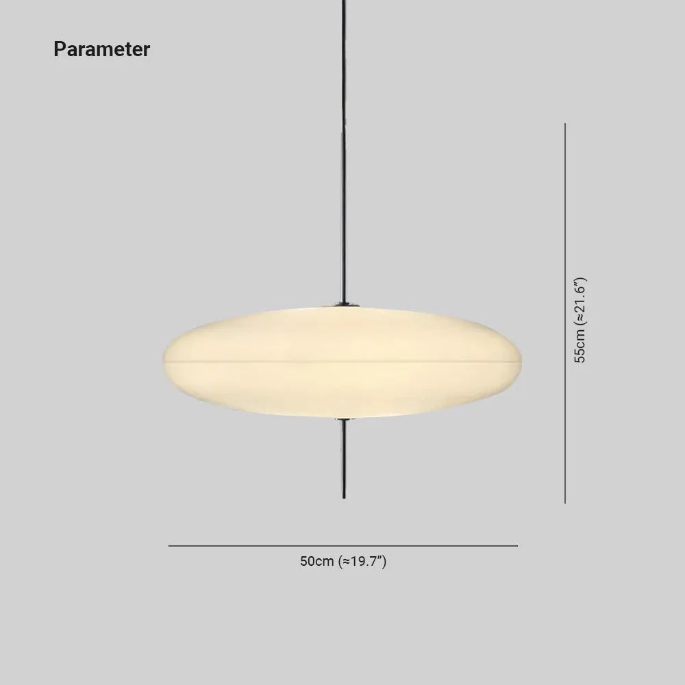 Quor Single Oval Pendant Light — Modern Nordic Design