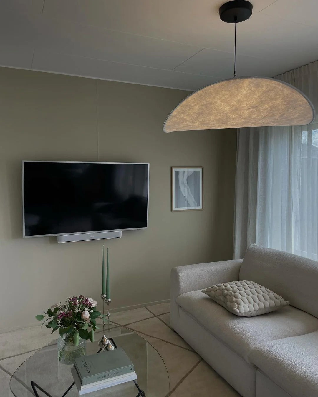 Tense Pendant Light | Potato Chip lamp